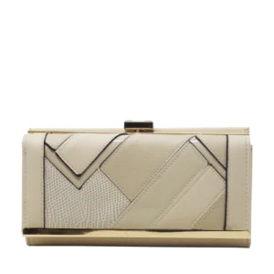 Patch Faux Leather Purse