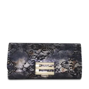 Lace Print Evening Bag