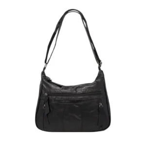 Unisex Zipped Crossbody Bag