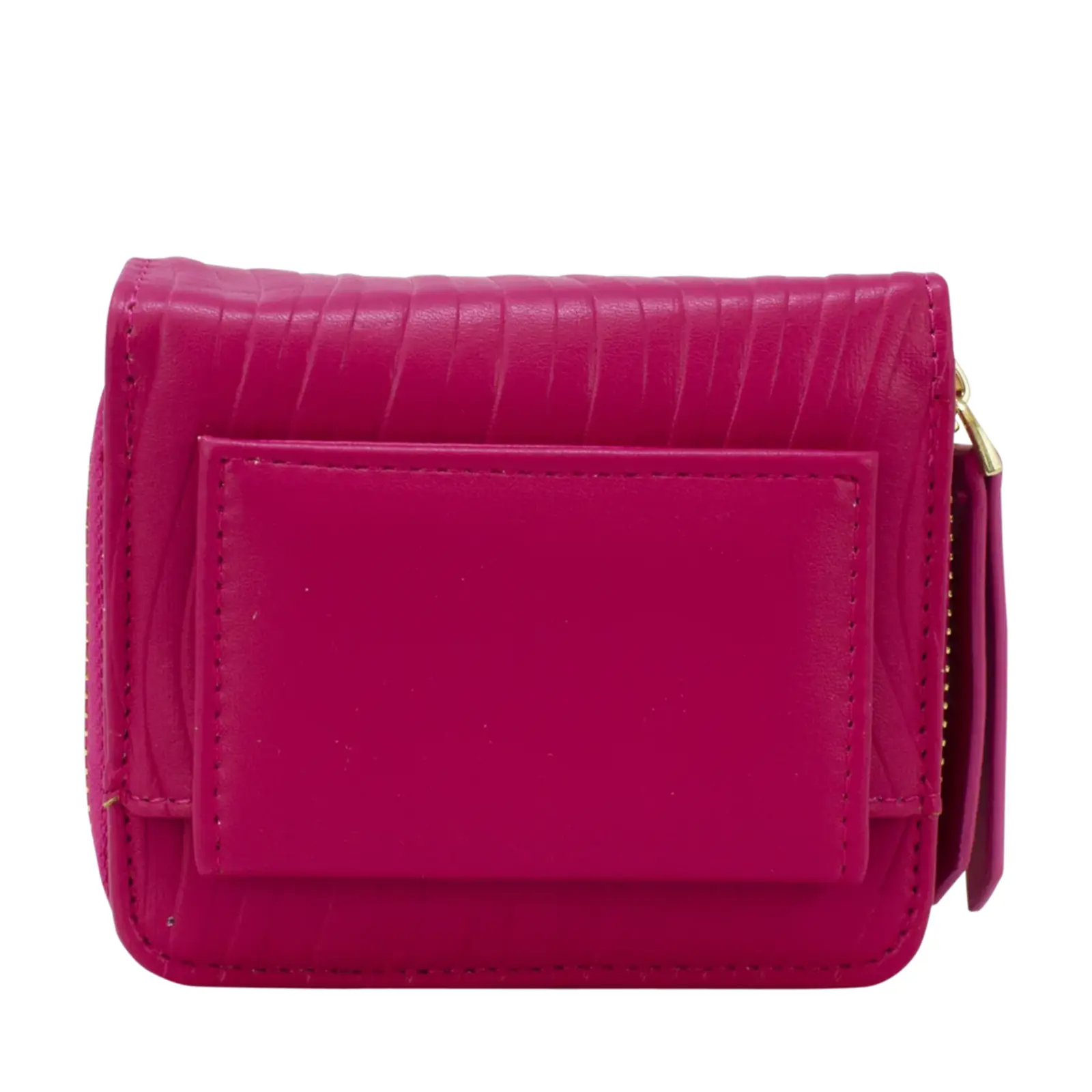 Small Zipped Purse with Waved Lines - Image 5