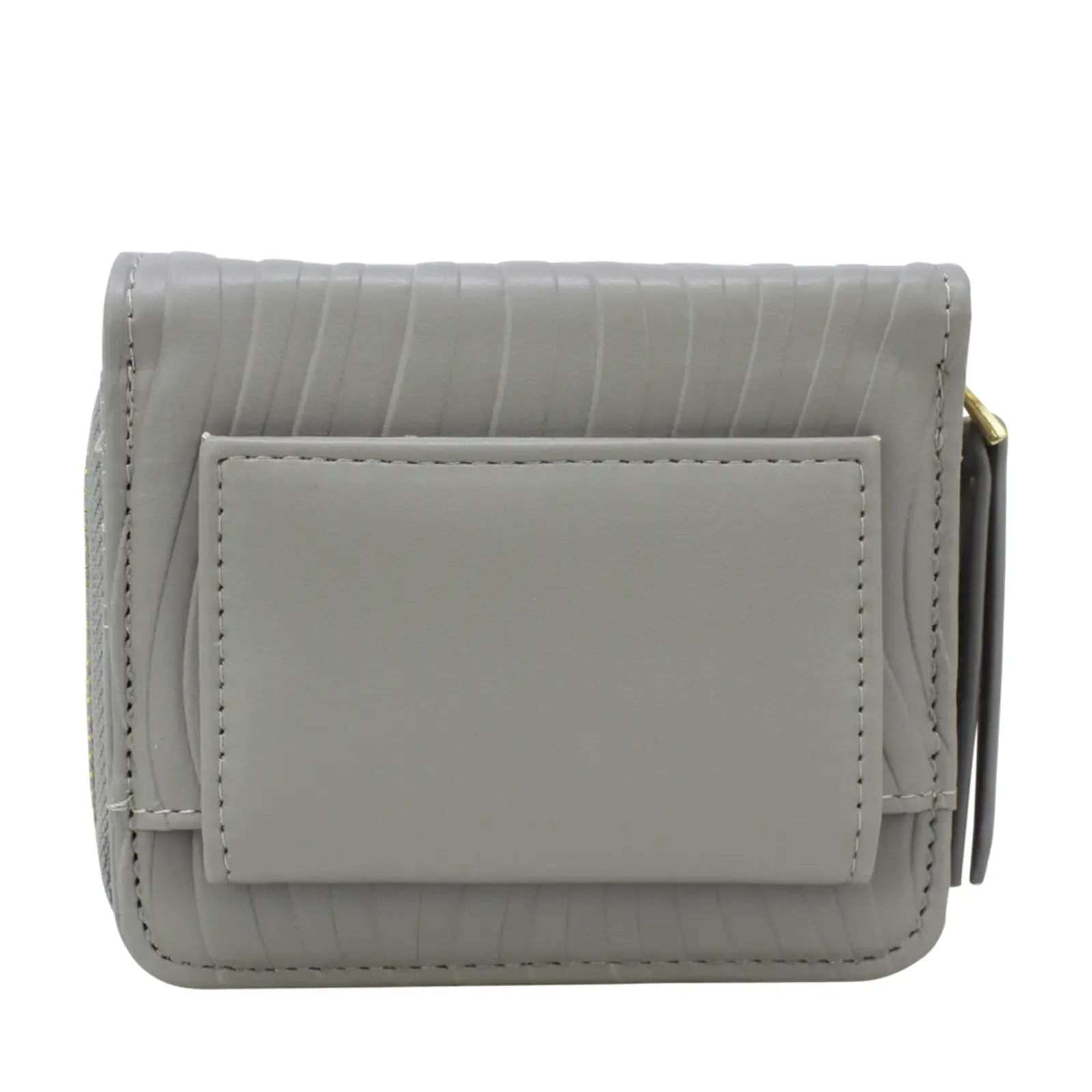 Small Zipped Purse with Waved Lines - Image 7