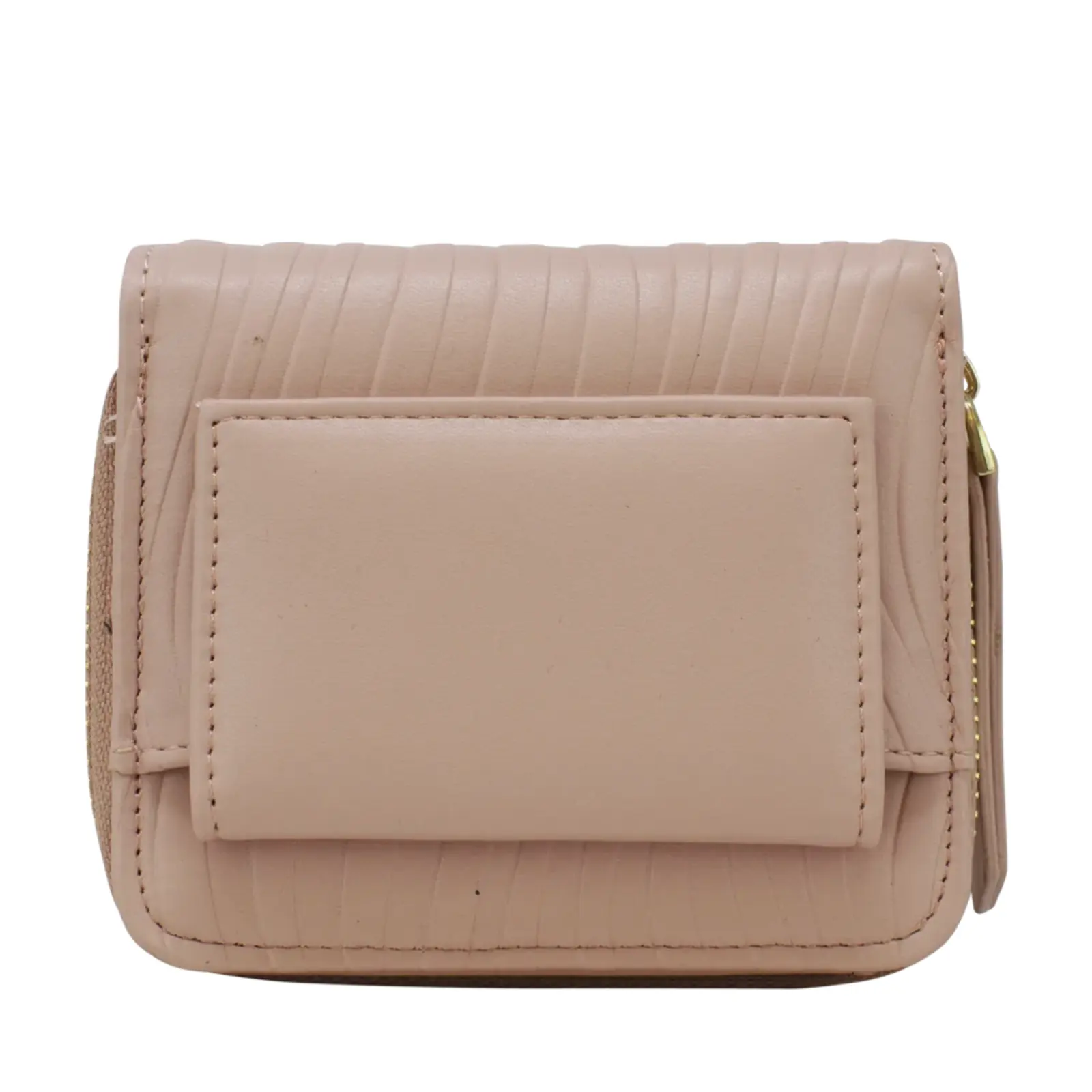 Small Zipped Purse with Waved Lines - Image 11