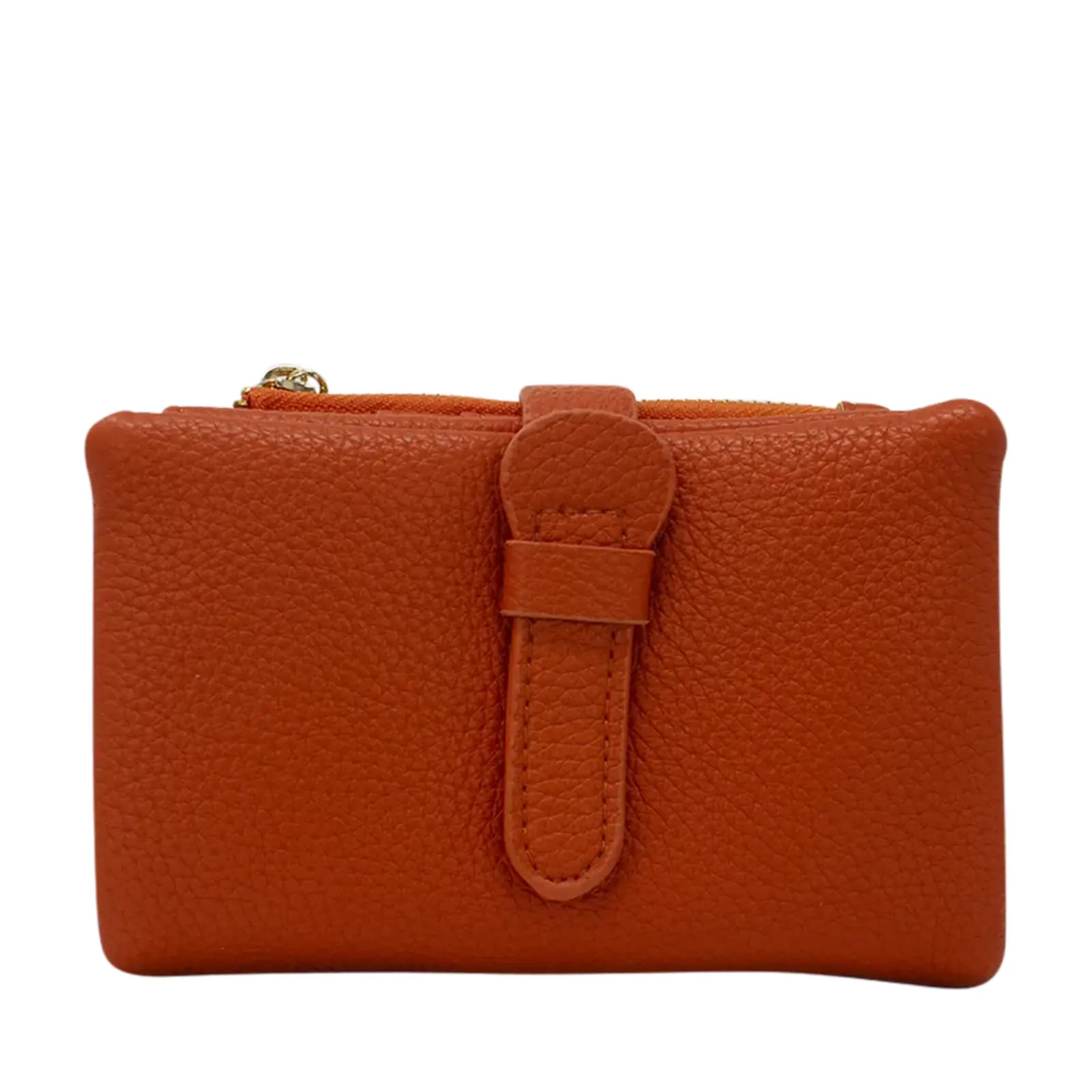 Short Folded Purse with Strap Buckle - Image 15