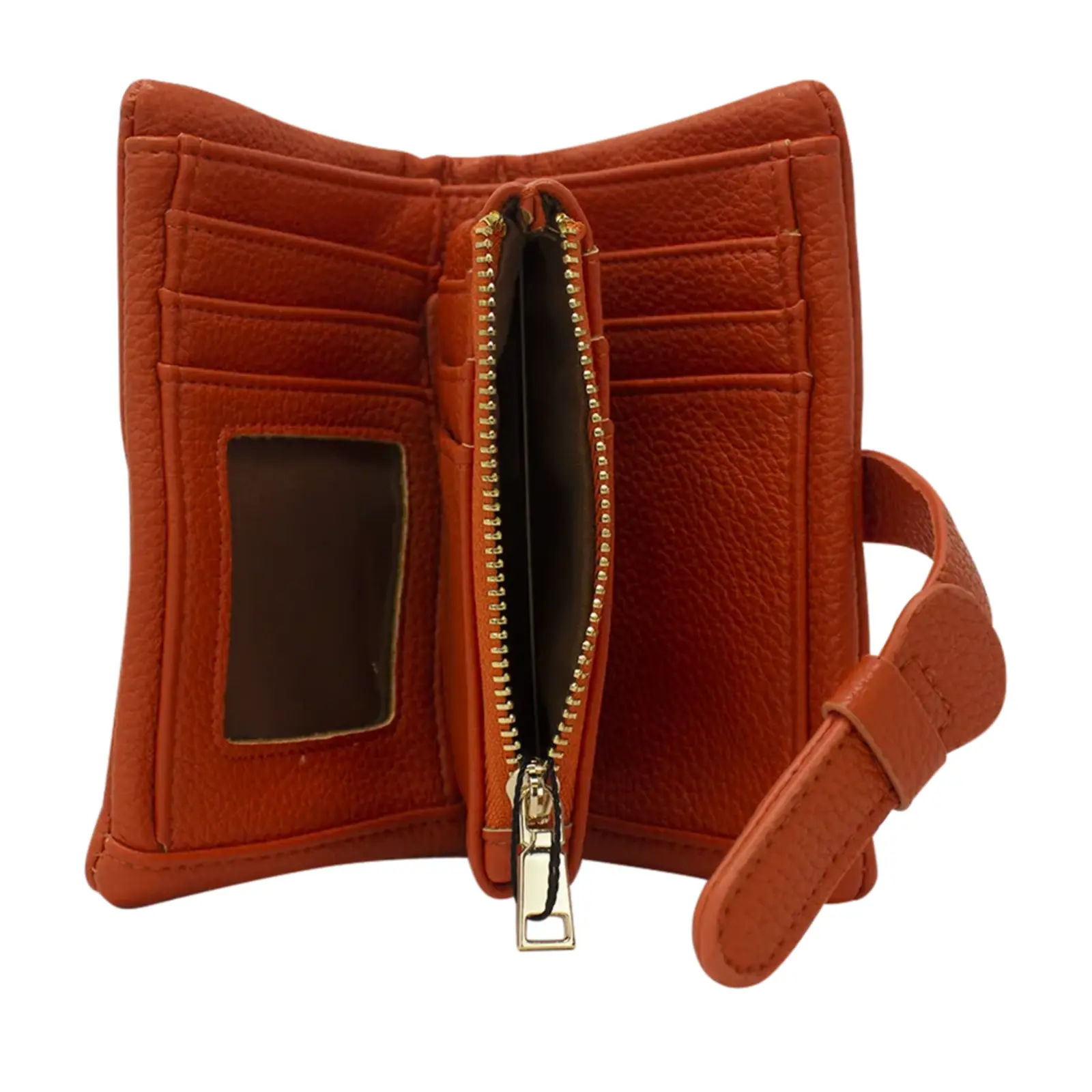 Short Folded Purse with Strap Buckle - Image 16