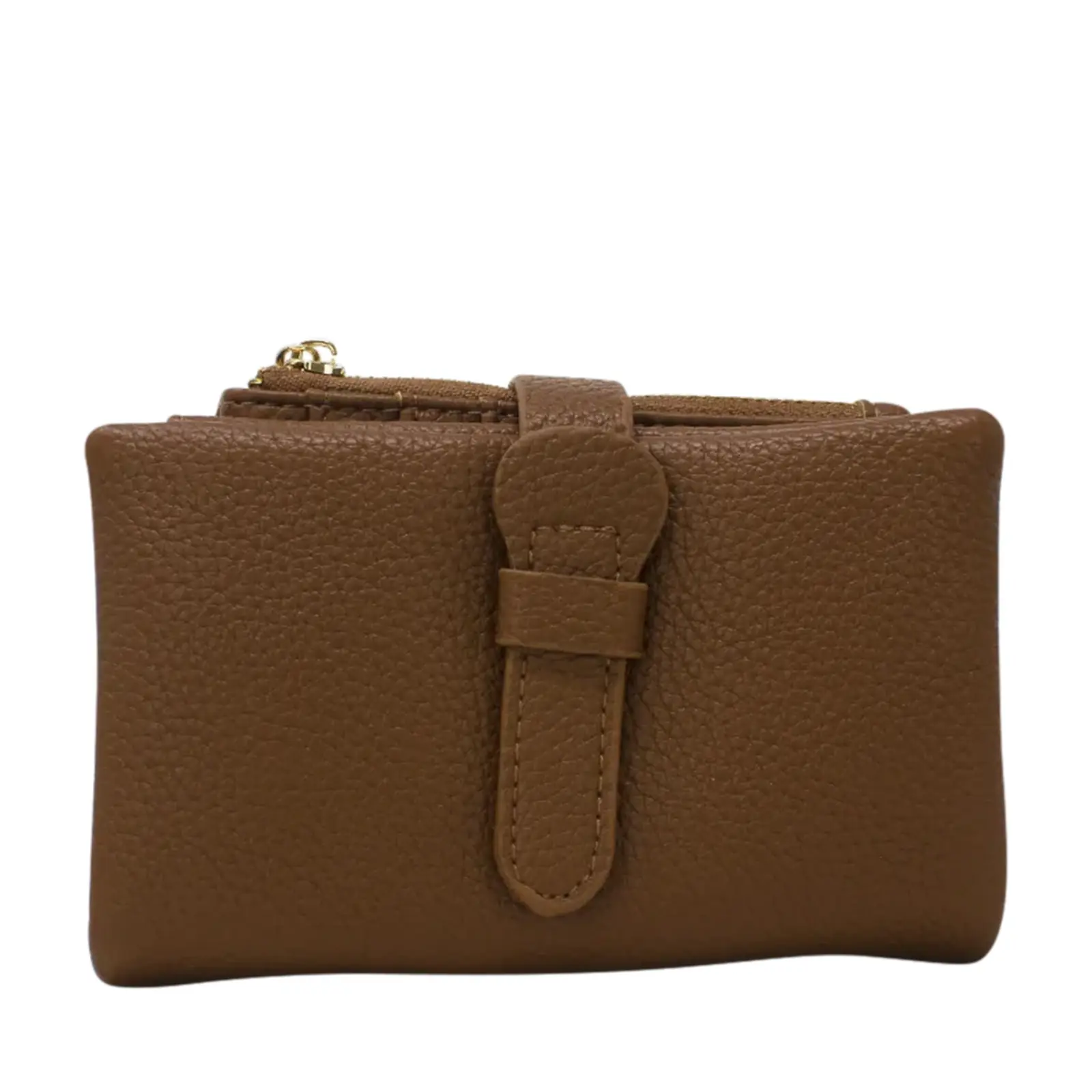 Short Folded Purse with Strap Buckle - Image 7