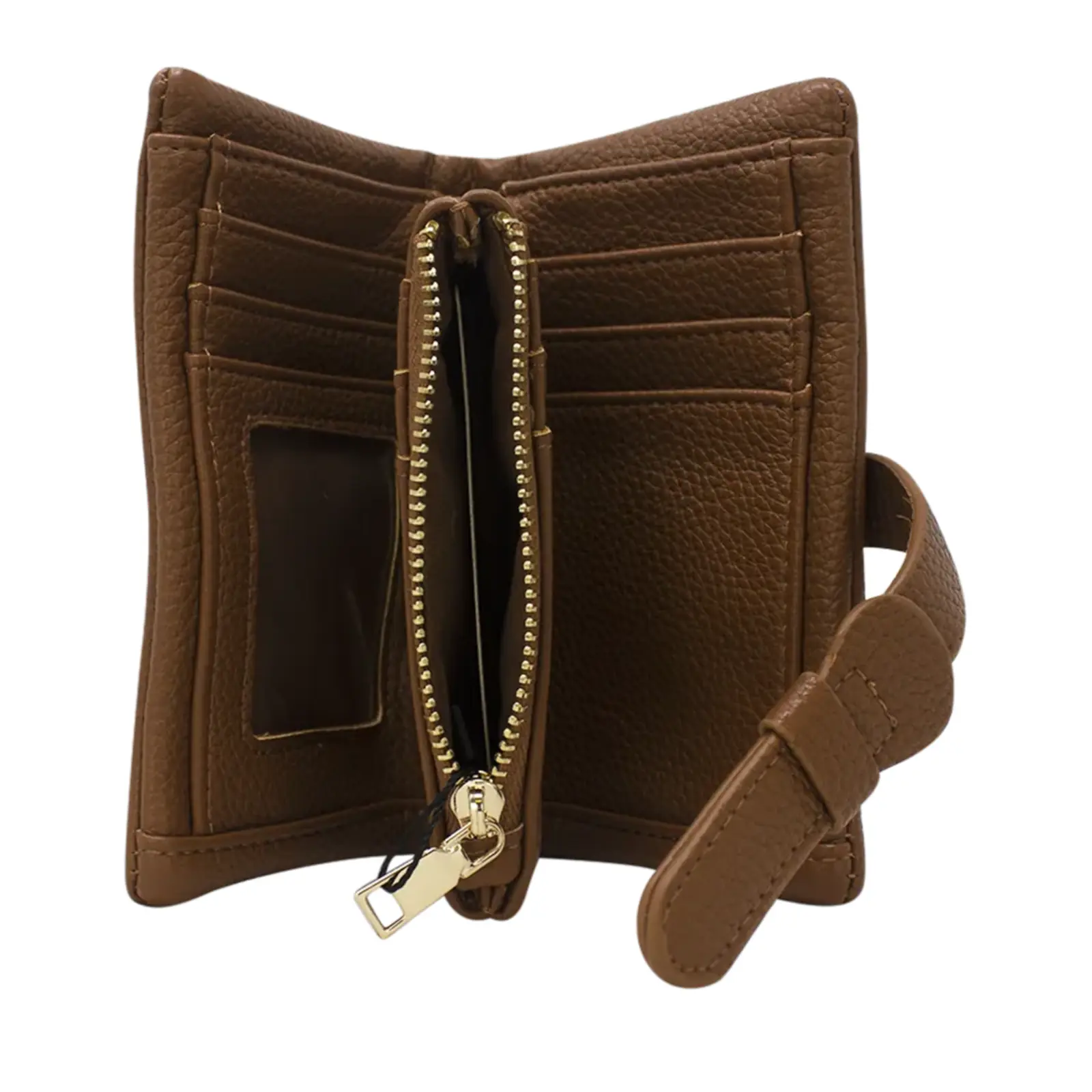 Short Folded Purse with Strap Buckle - Image 8
