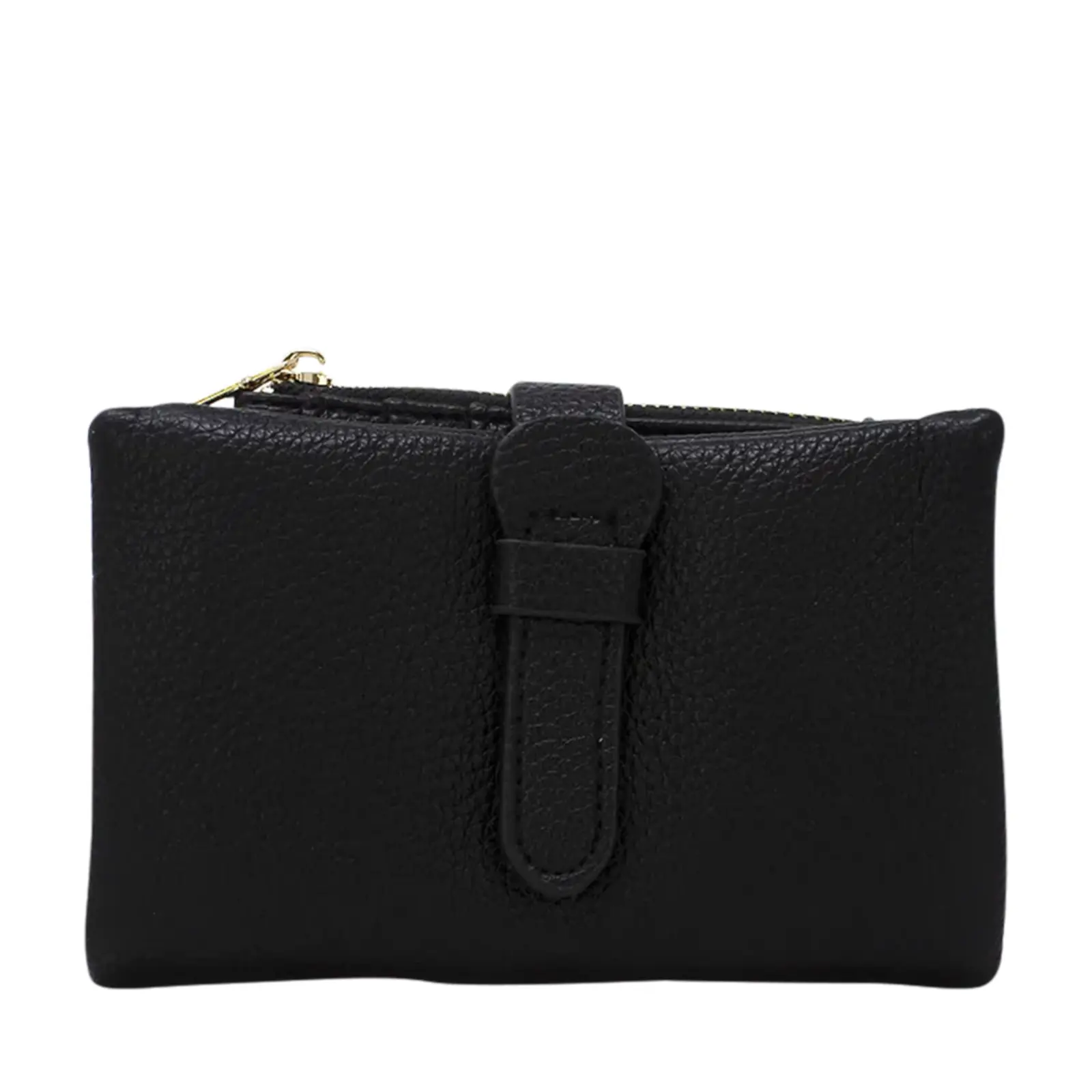 Short Folded Purse with Strap Buckle - Image 3