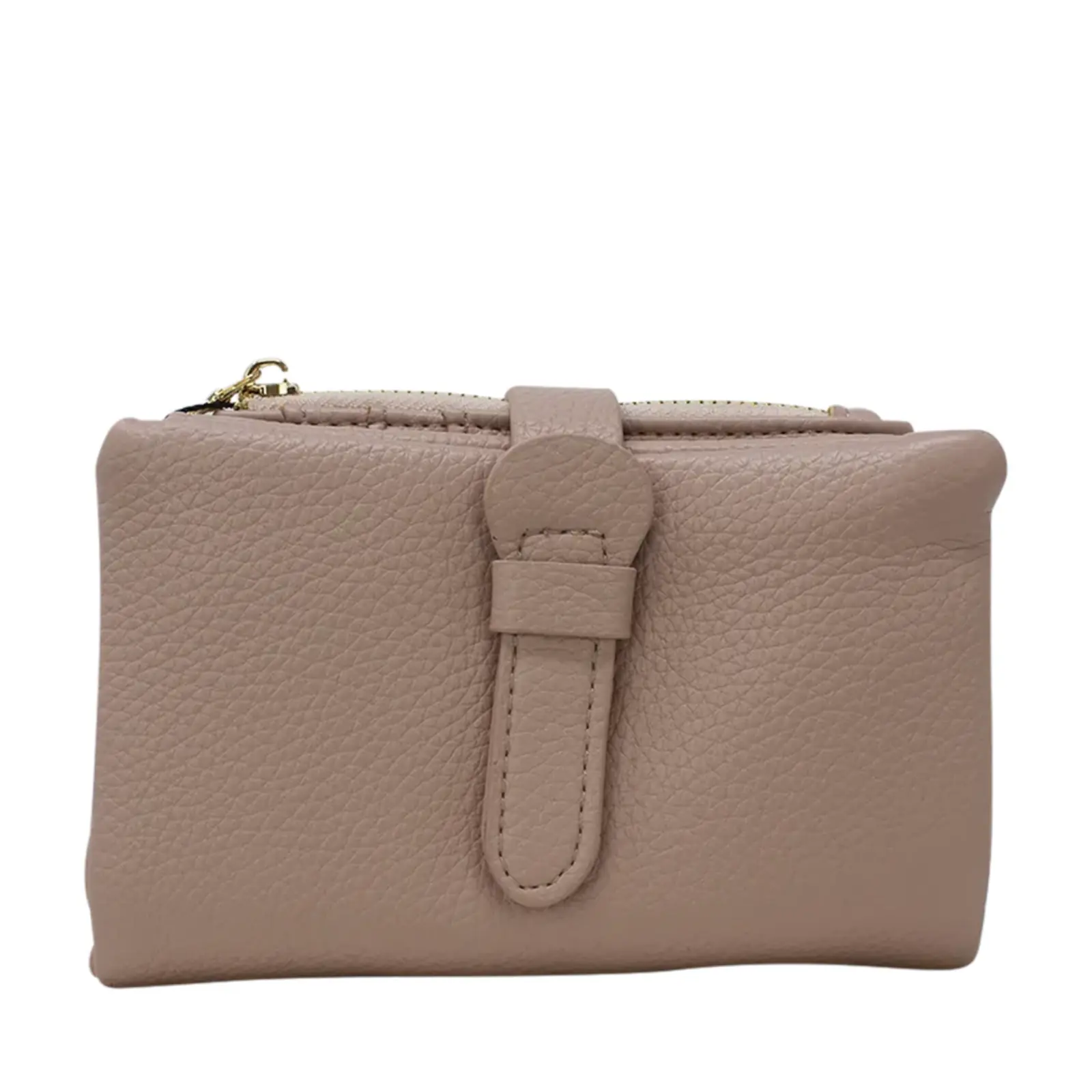 Short Folded Purse with Strap Buckle - Image 17