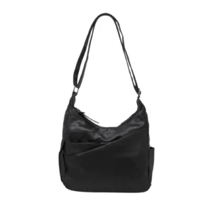 Simple Faux Leather Essential Crossbody Bag