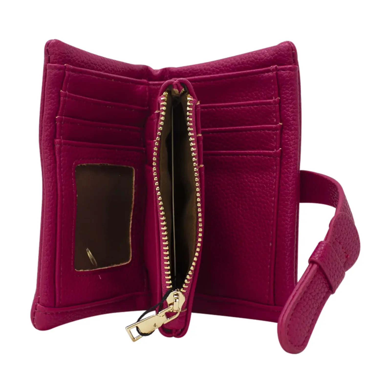 Short Folded Purse with Strap Buckle - Image 20