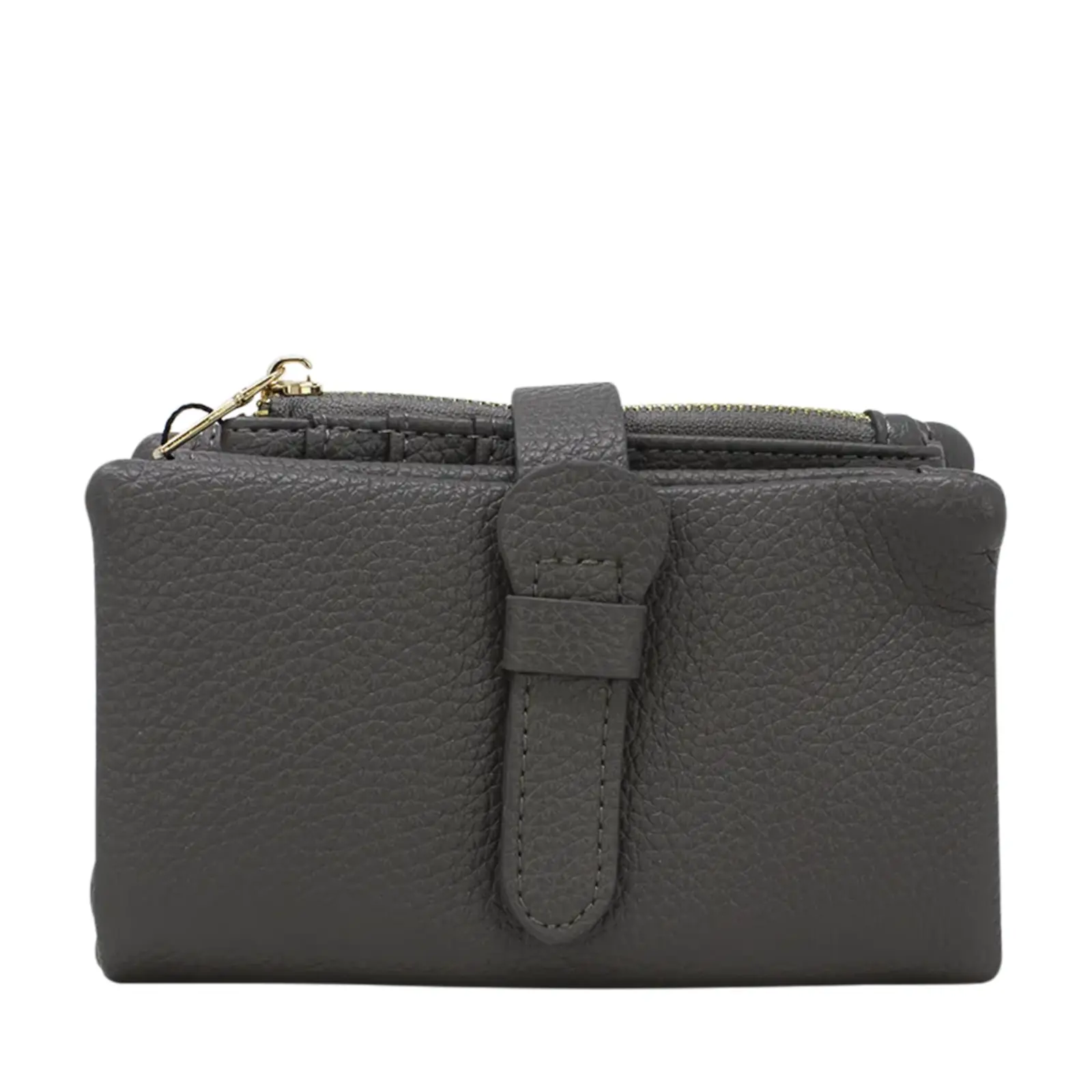Short Folded Purse with Strap Buckle - Image 13