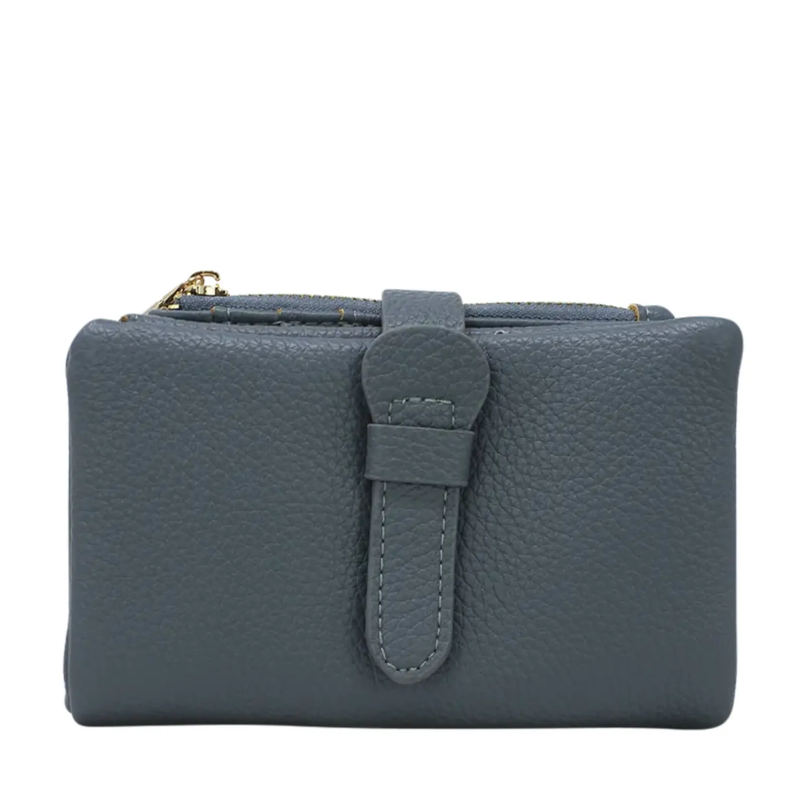 Short Folded Purse with Strap Buckle - Image 5