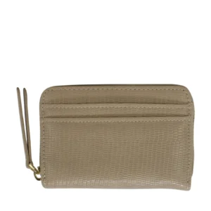 Faux Leather Small Zipped Purse