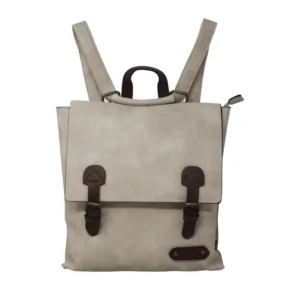 Faux Leather Backpack