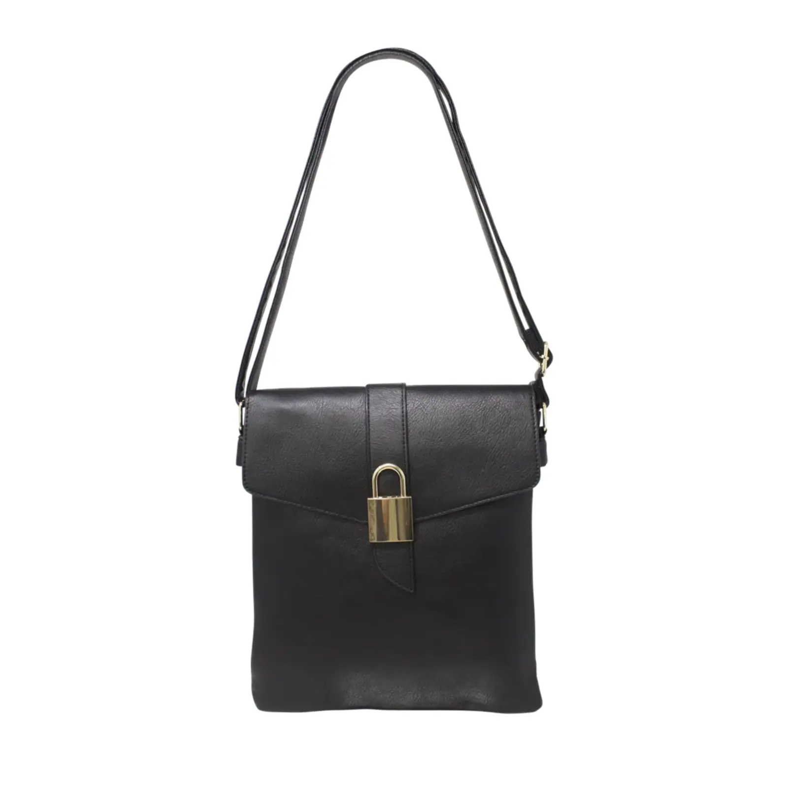 Padlock Front Crossbody Bags