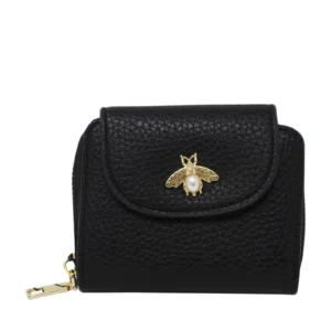 Small Folded Purse with Bee