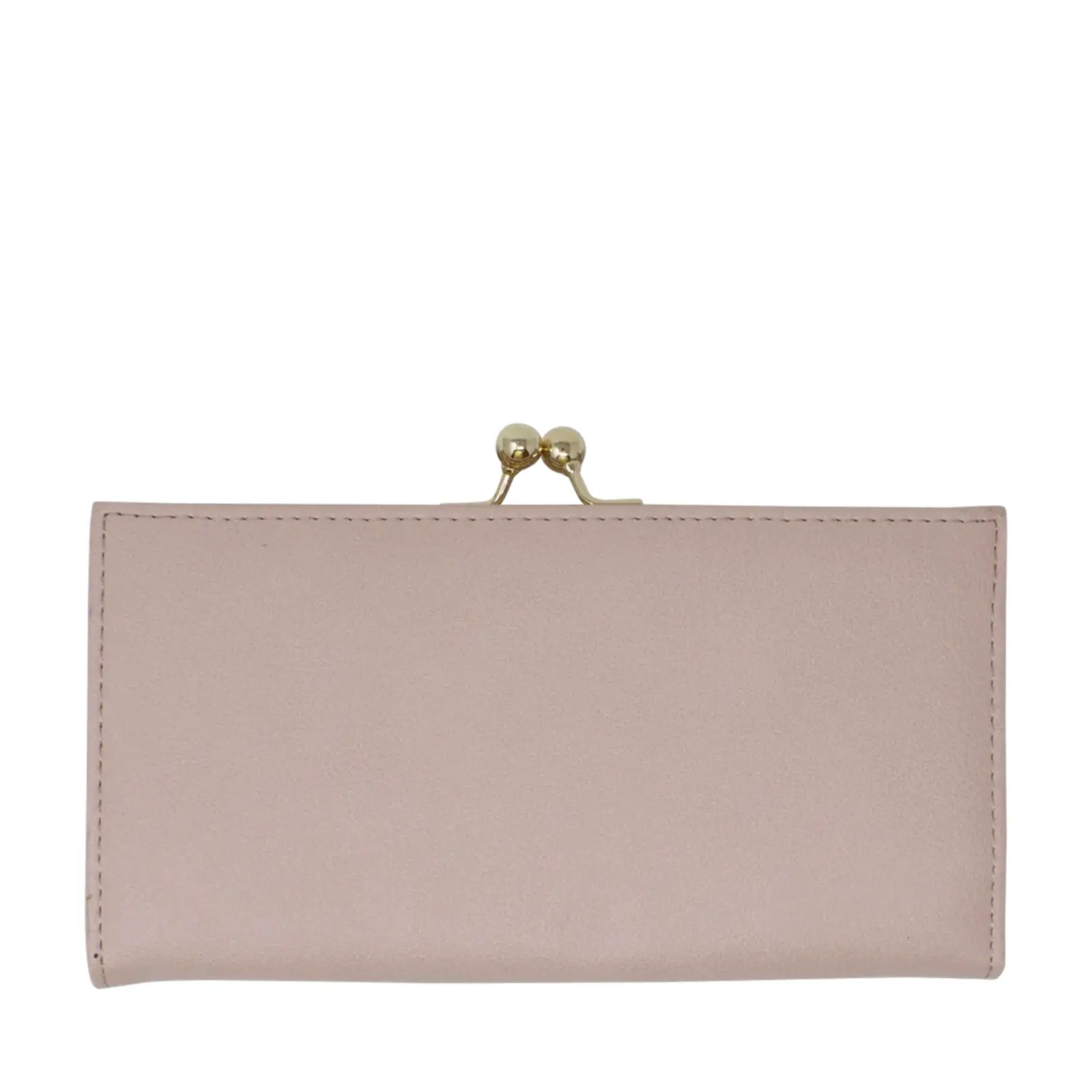 NEW Symmetrical Faux Leather Panels Purse - Image 12