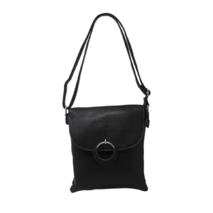 Crossbody Bag with Braided Hoop