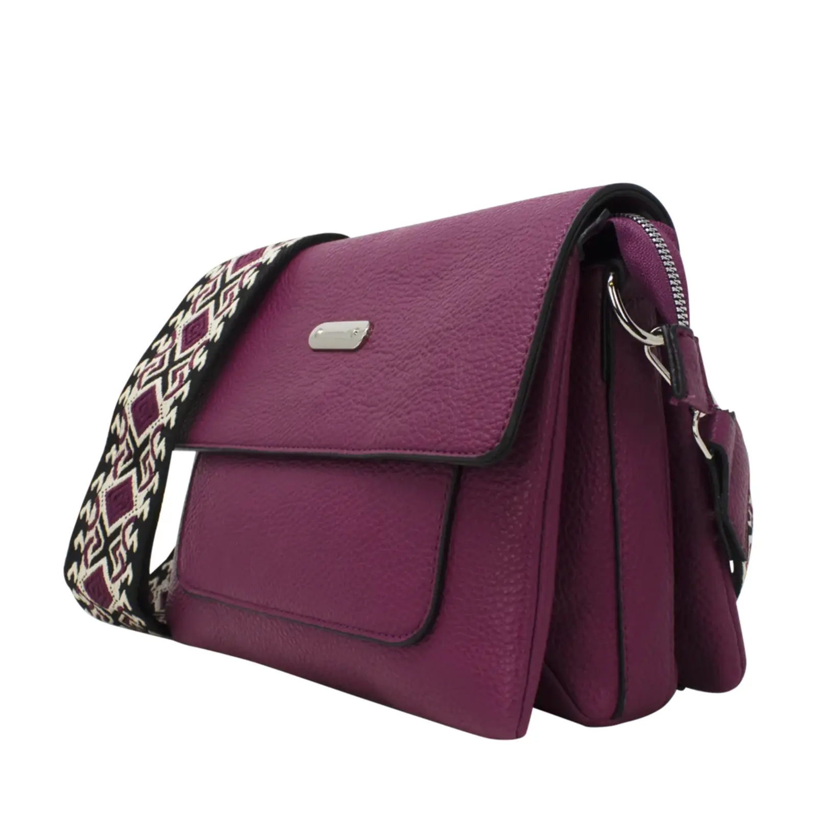Flap-N-Snap Multi-compartments Crossbody - Image 8