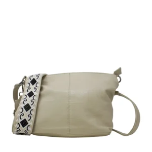 Soft PU Leather Simple Crossbody with Two Straps
