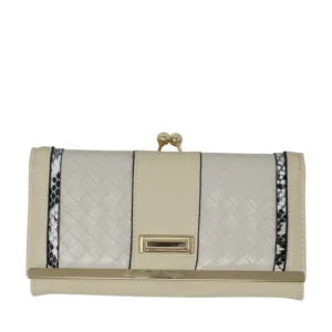 Woven Pattern Clutch Purse