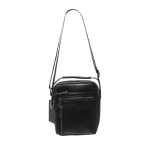 Multi-Zipp Pockets Unisex Crossbody