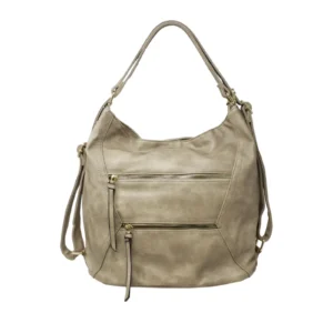 Front Zipped Pockets Tote