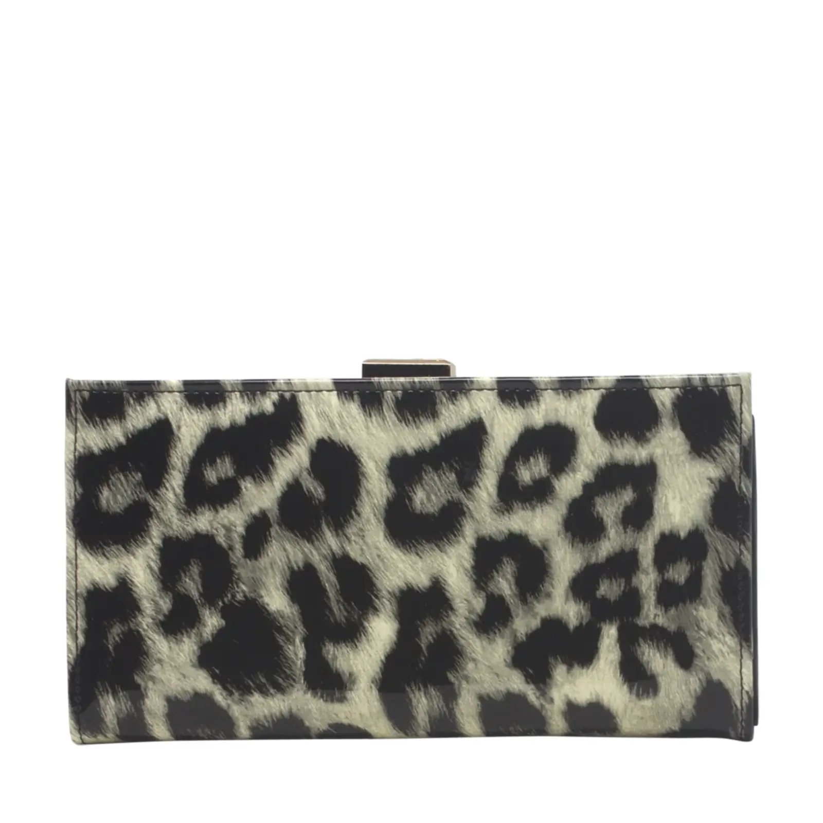 Shine Clutch Purse with Leopard Prints 1169/10830 - Image 2