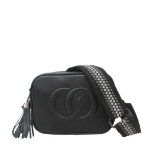 Small Camera Bag with Embossed Logo