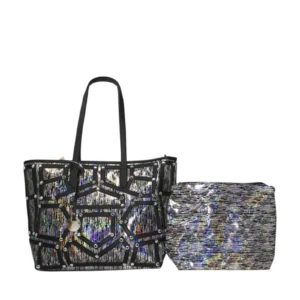 Alpini Diamante Shinning Tote Bags Set