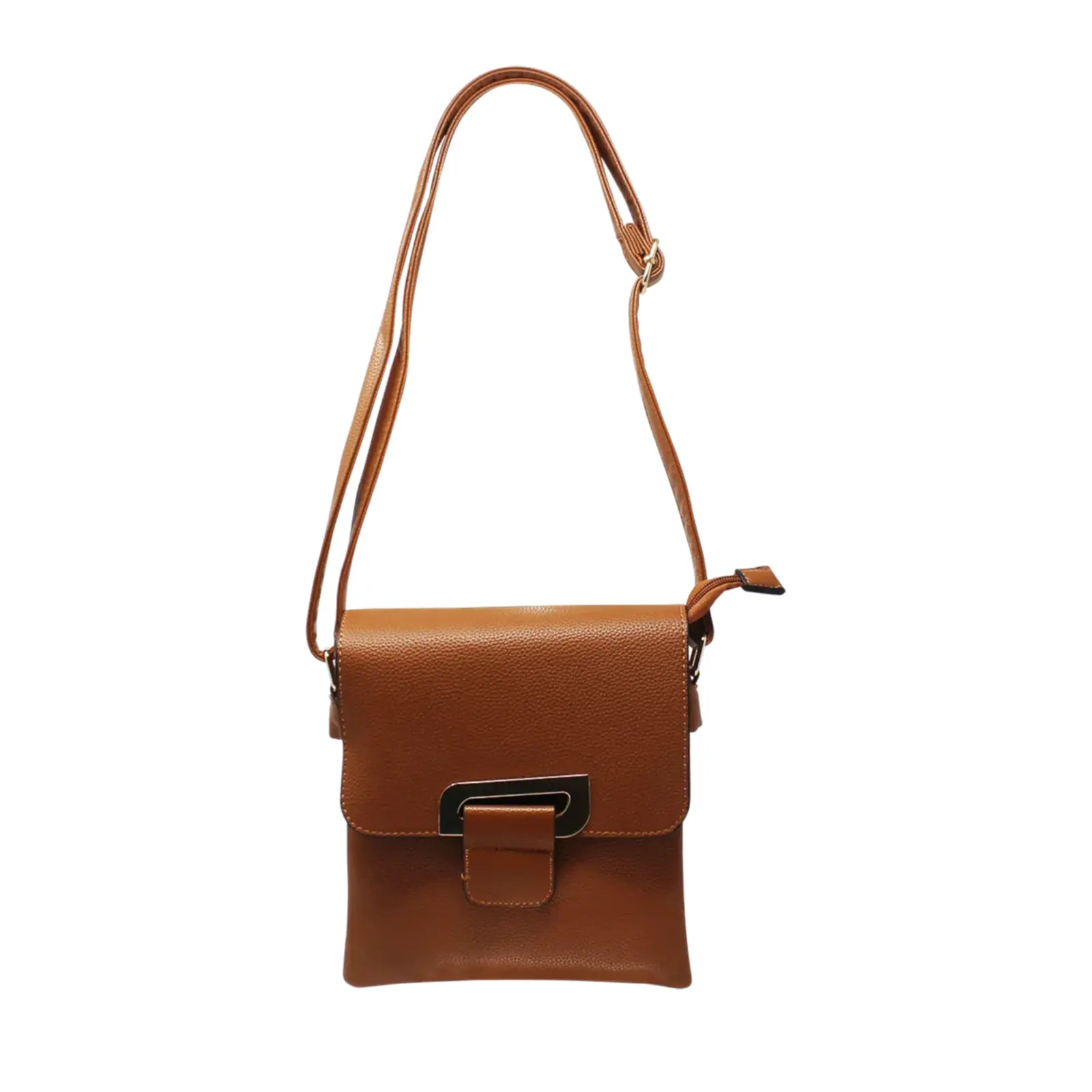 Front Flap Crossbody with Metal Ring - Image 7