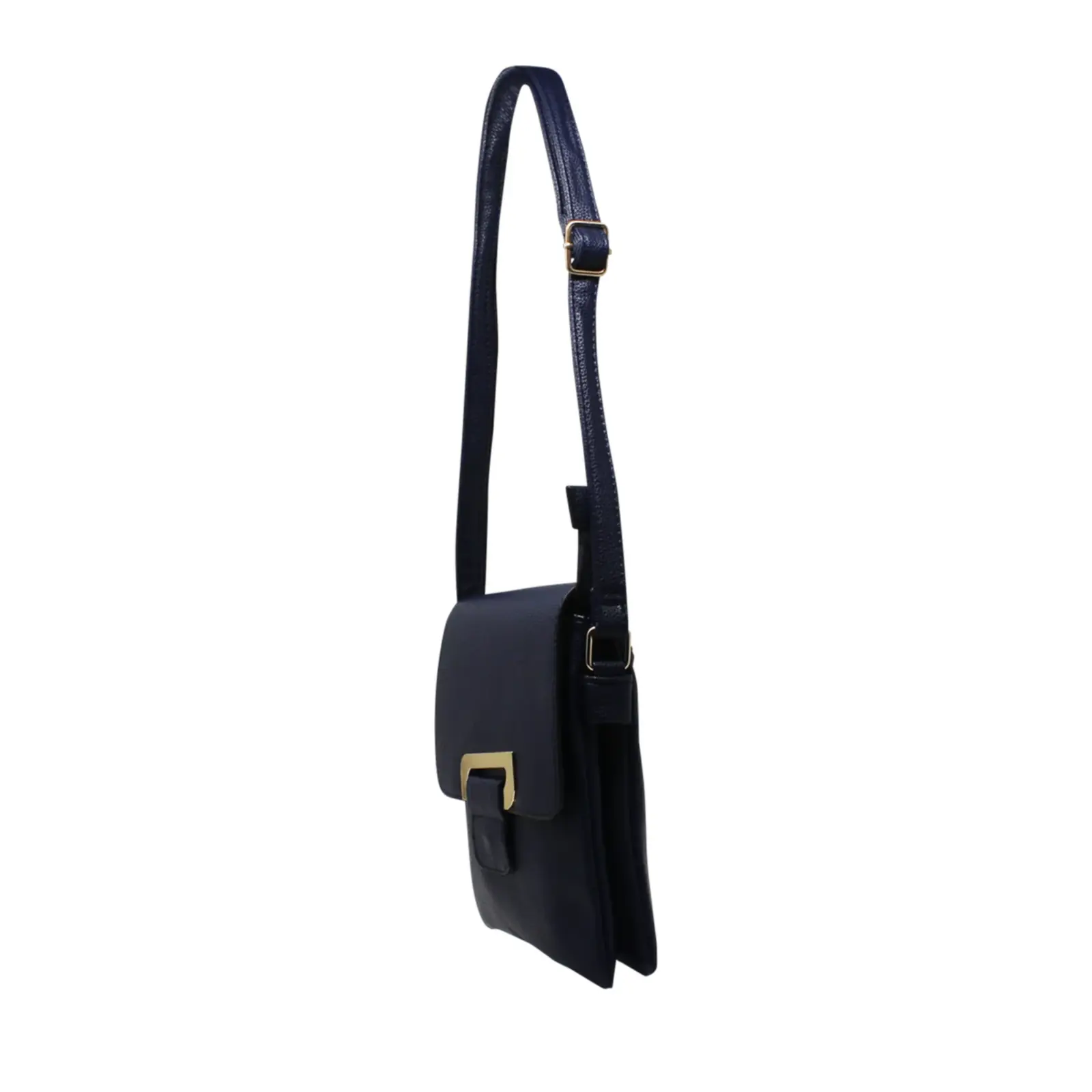 Front Flap Crossbody with Metal Ring - Image 10