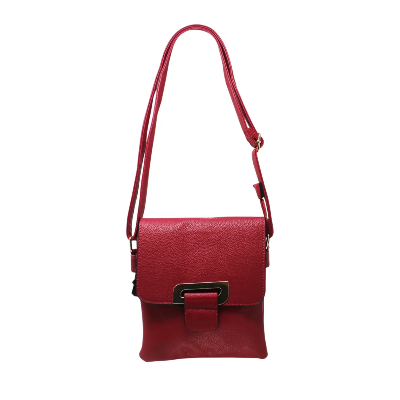 Front Flap Crossbody with Metal Ring - Image 17