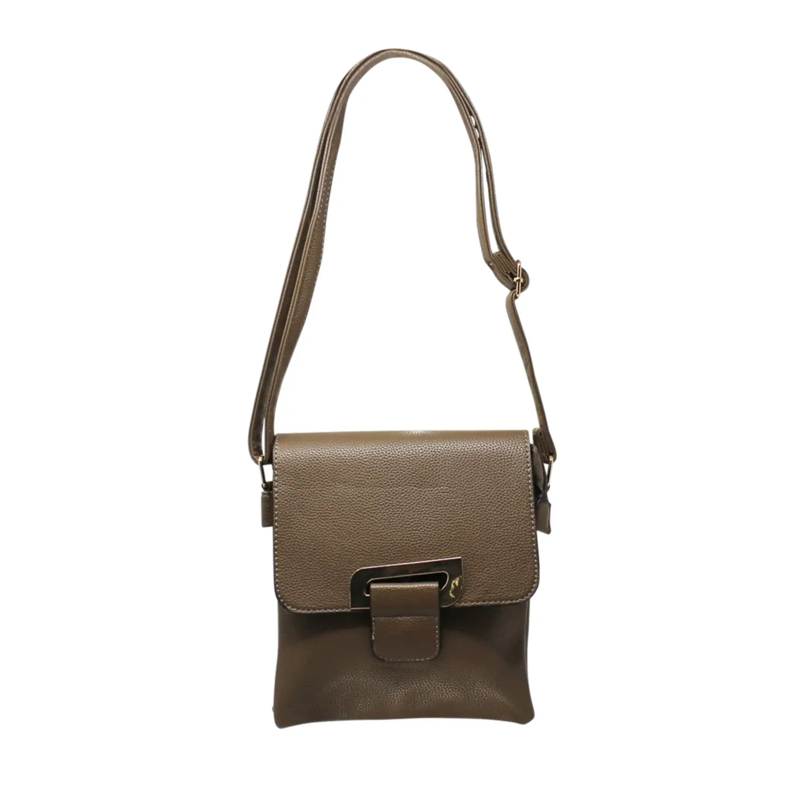Front Flap Crossbody with Metal Ring - Image 15