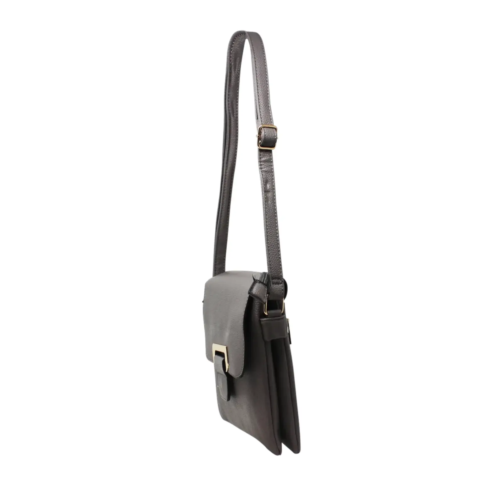 Front Flap Crossbody with Metal Ring - Image 14
