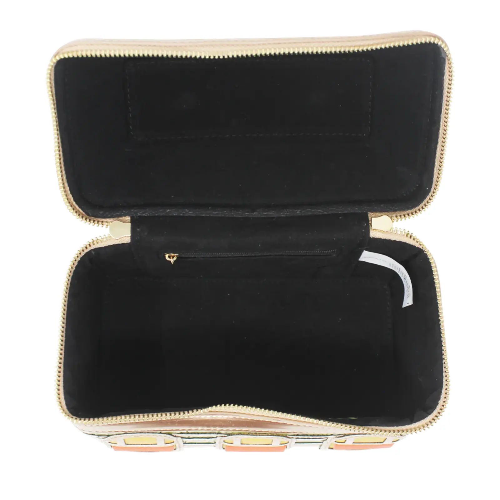 Metal Chain Link Tote Bag with Pom Pom - Image 9