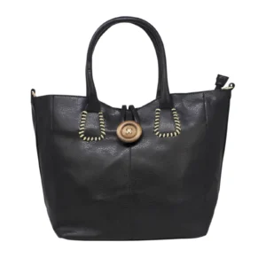 Wooden Button Handbag