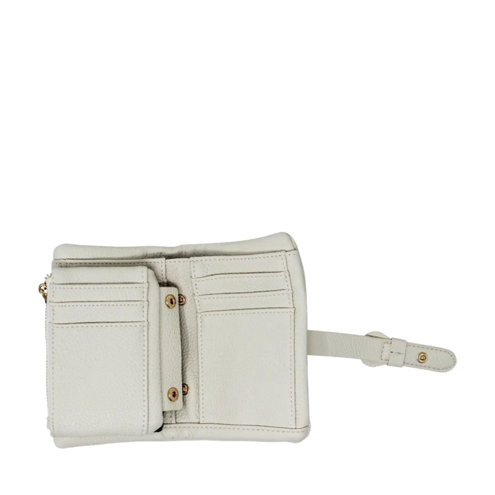 Short Folded Purse with Strap Buckle - Image 2