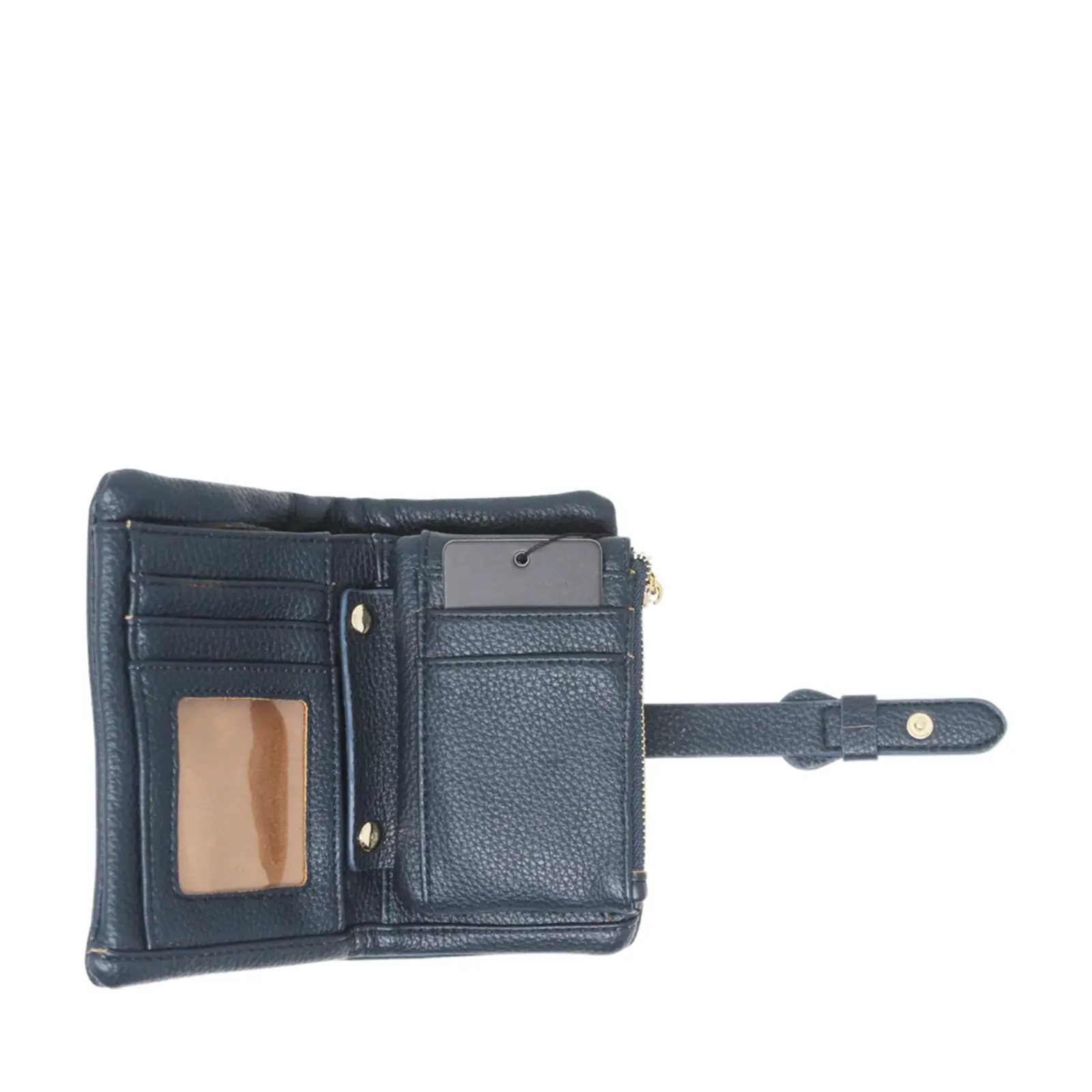 Short Folded Purse with Strap Buckle - Image 10