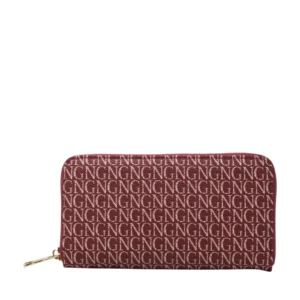 Printed Faux Leather Purse