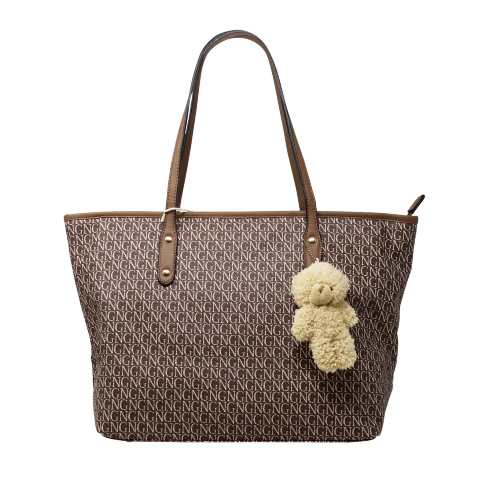 Logo Printed Shopper with Teddy - Image 11