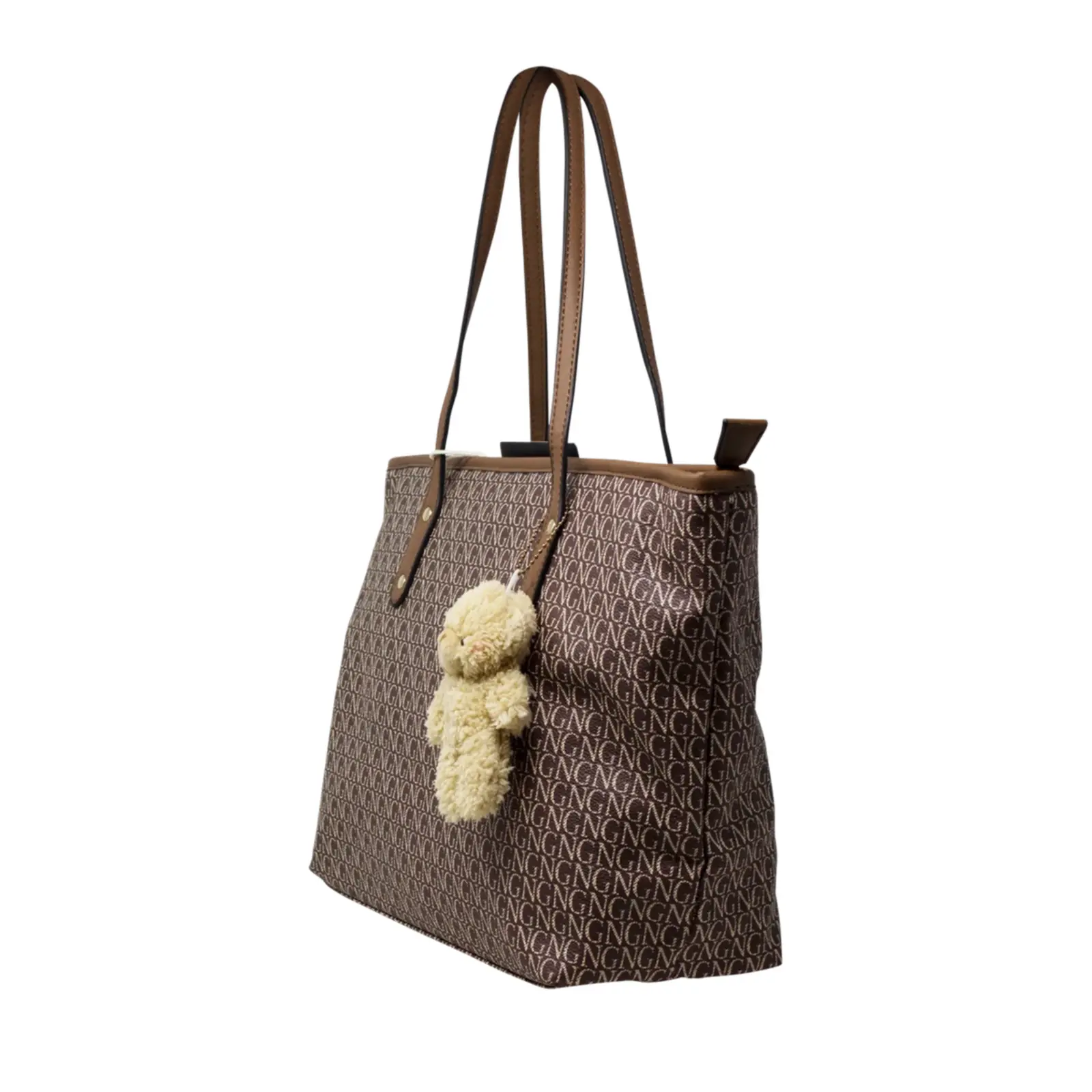 Logo Printed Shopper with Teddy - Image 12