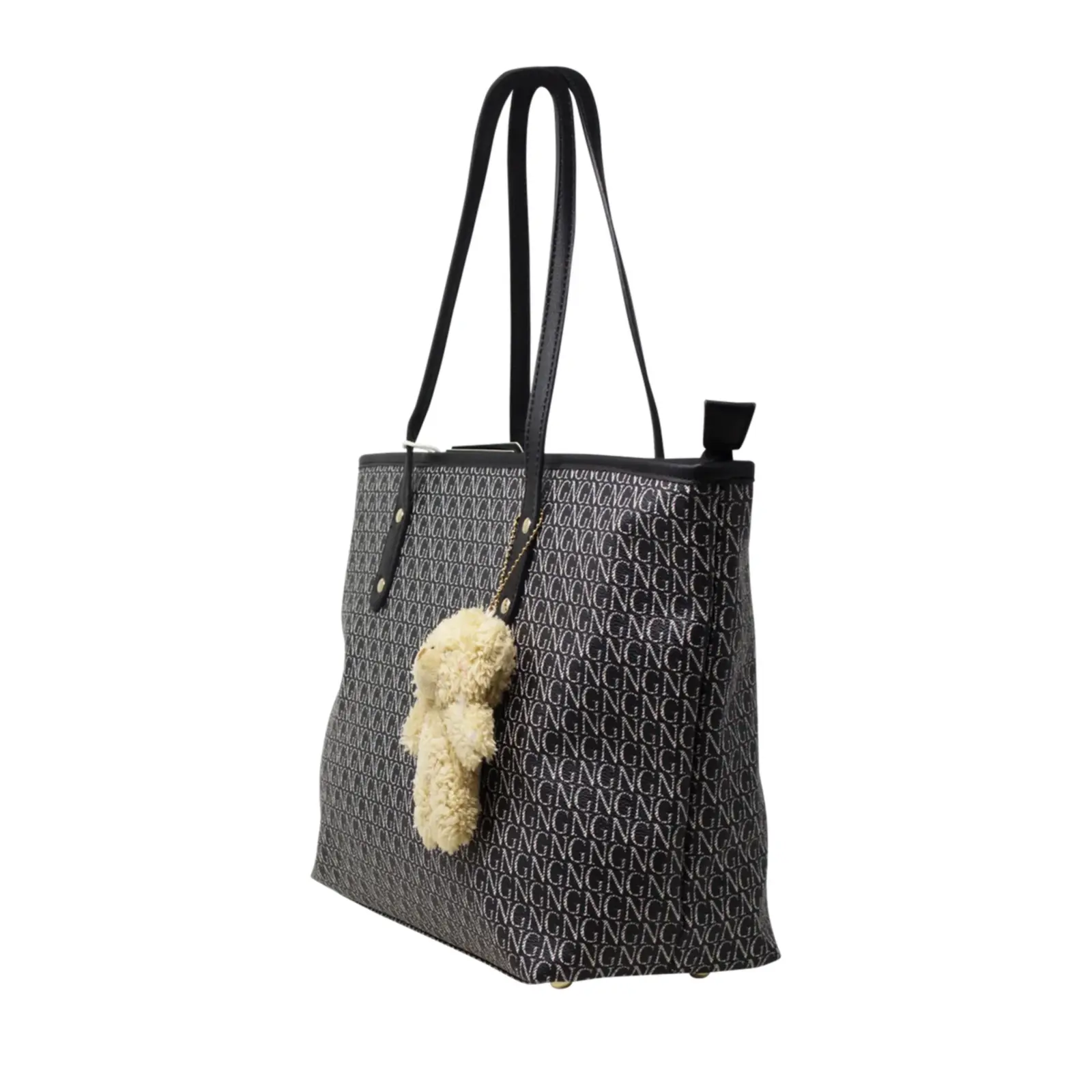 Logo Printed Shopper with Teddy - Image 8