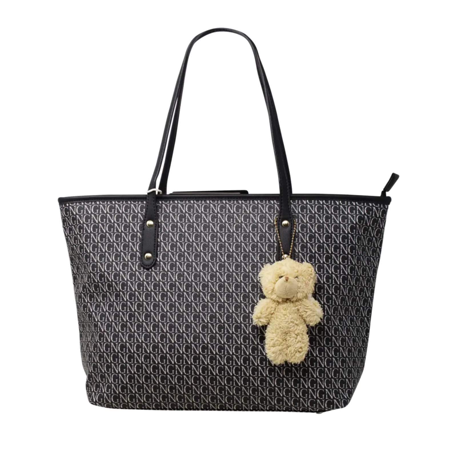 Logo Printed Shopper with Teddy - Image 7