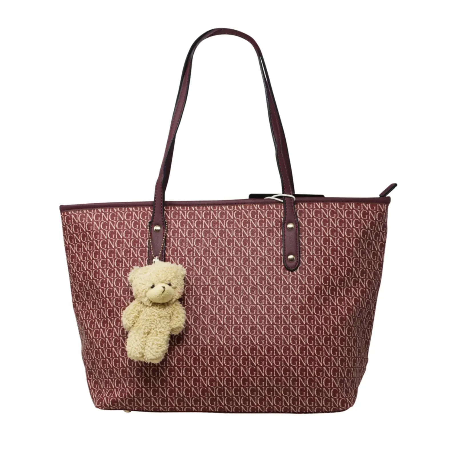 Logo Printed Shopper with Teddy - Image 13