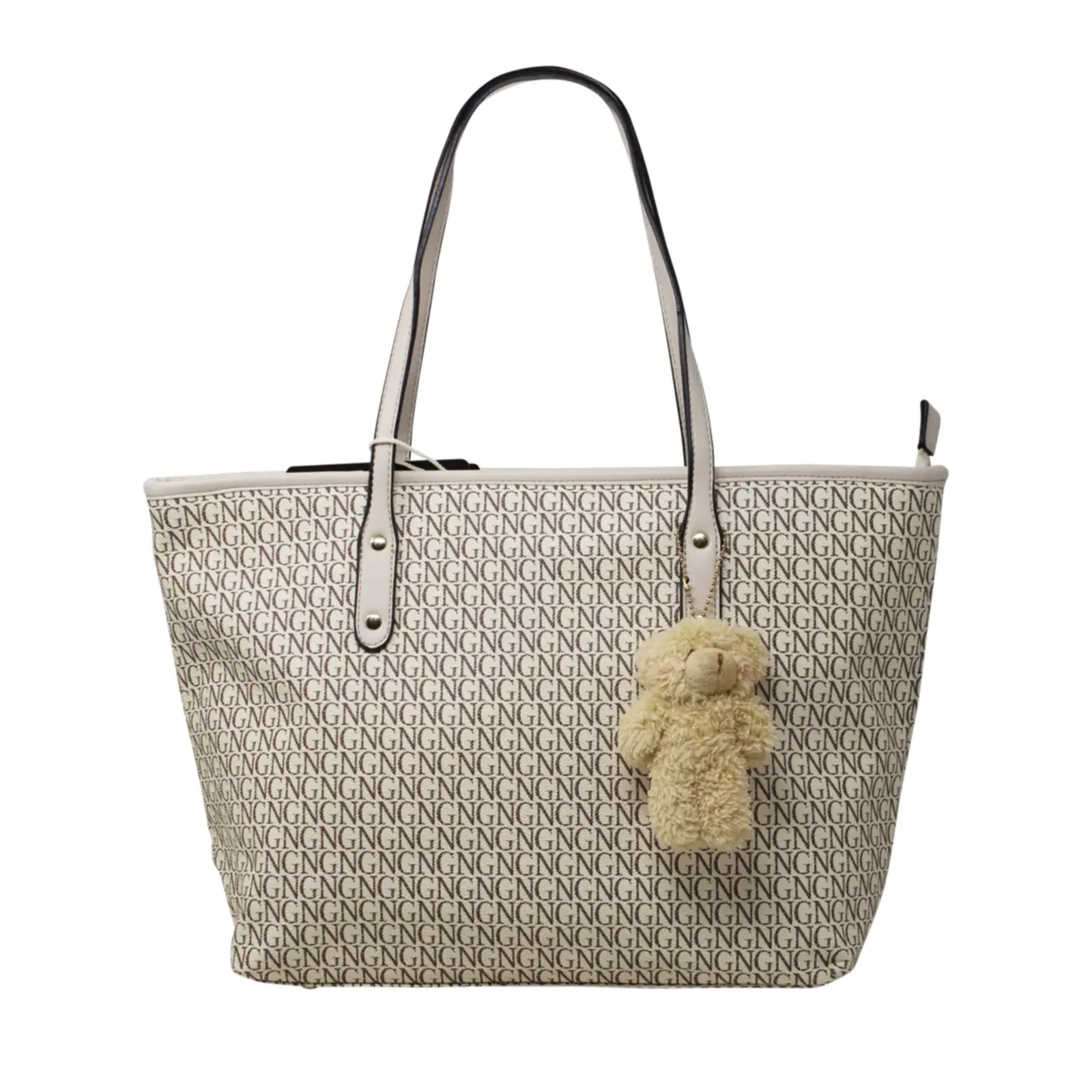Logo Printed Shopper with Teddy - Image 5