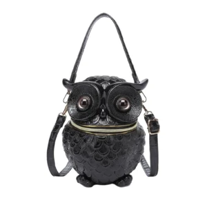 Standing Owl Crossbody Bag