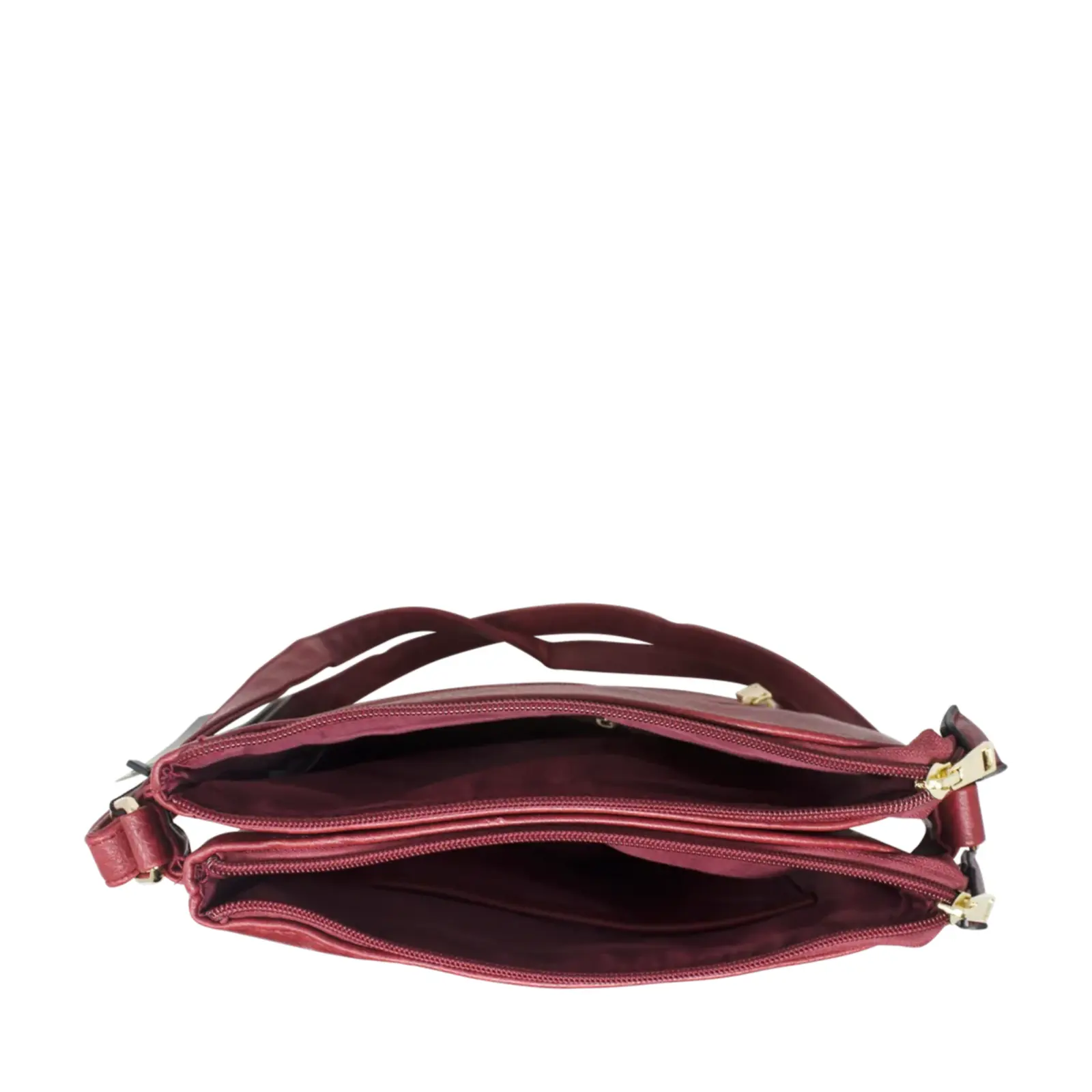 Messenger Crossbody with Zipped and Open Pockets - Image 16