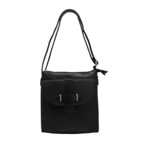Crossbody Bag with Front Flap Pocket