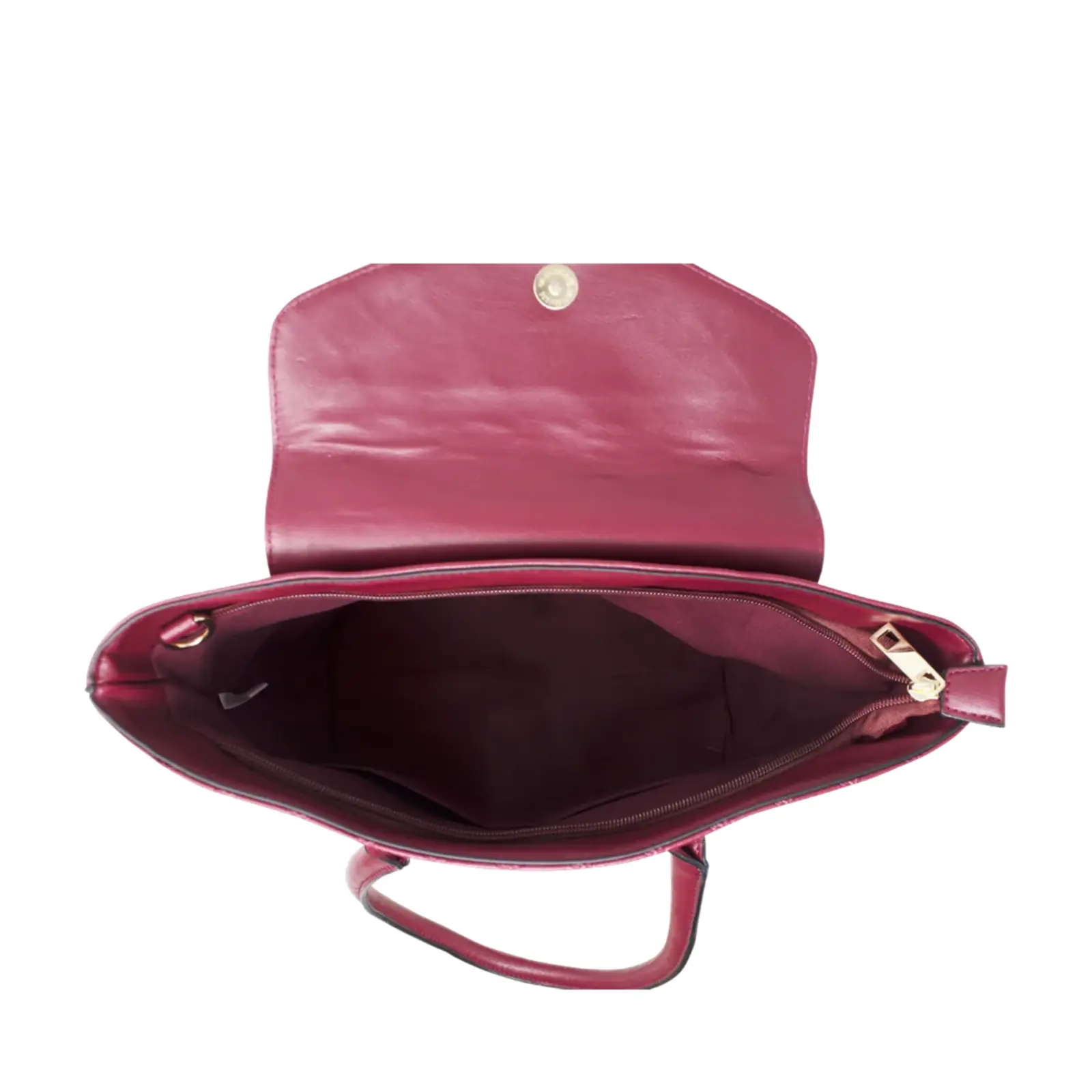 Classic Ladies Shopper with Flap - Image 12